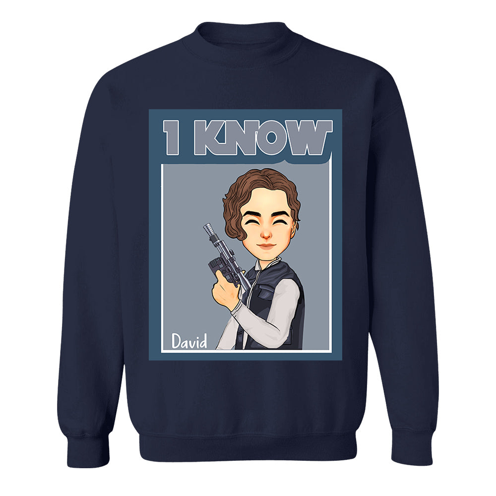 I Love You I Know - Personalized Shirt For Couple Nh00