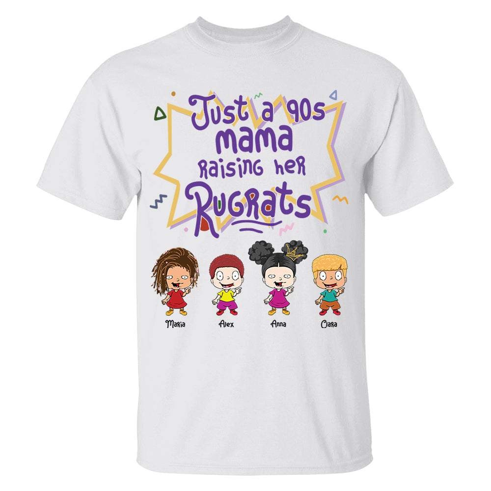 Personalized Just A 90s Mama Shirt Gift For Mom