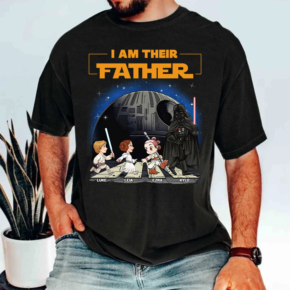 Mens I Am Their Father T Shirt, Fathers Day Shirt