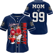 Custom Photo Baseball Game Day Baseball Jersey Gift For Baseball Lovers - Personalized Gift For Baseball Player Tu24