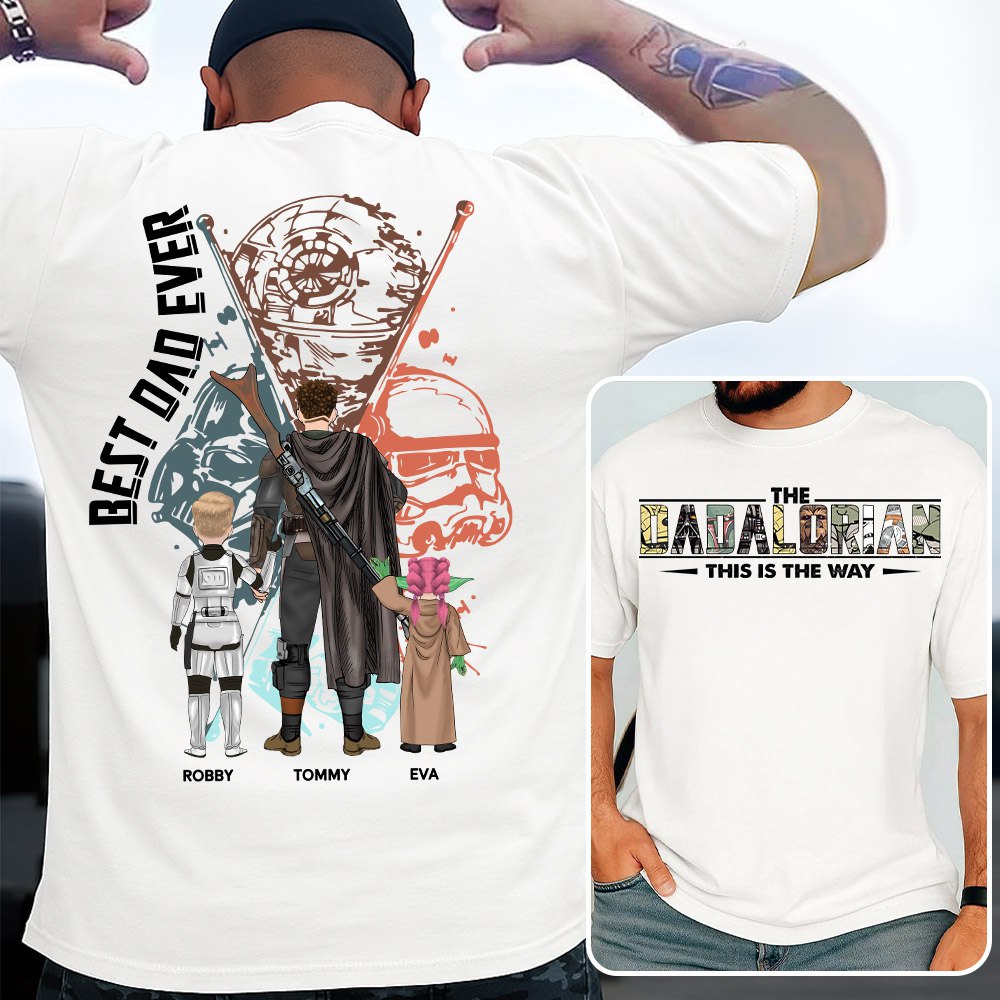 Best Dad Ever - I Am Their Father Personalized Shirt Gift For Dad - Custom Father's Day Gift 2025