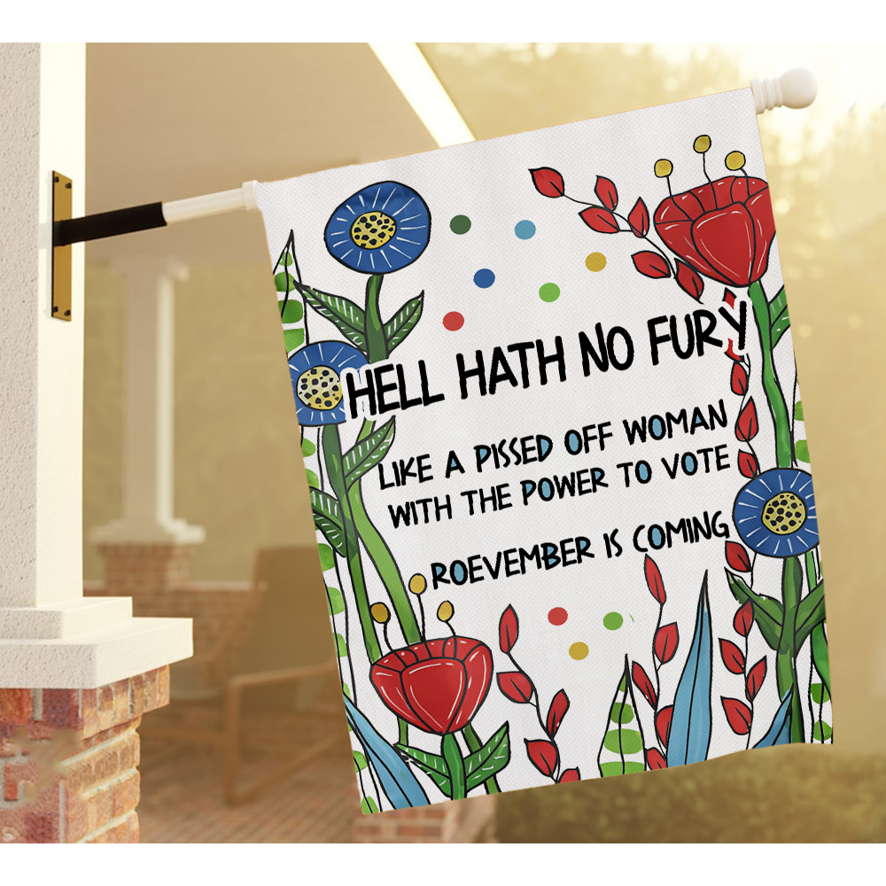 Hell Hath No Fury Flag