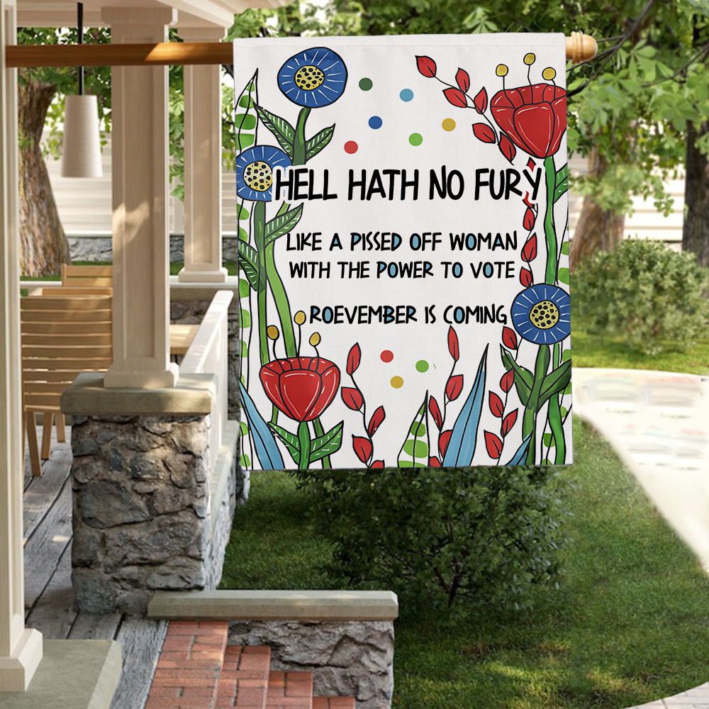 Hell Hath No Fury Flag