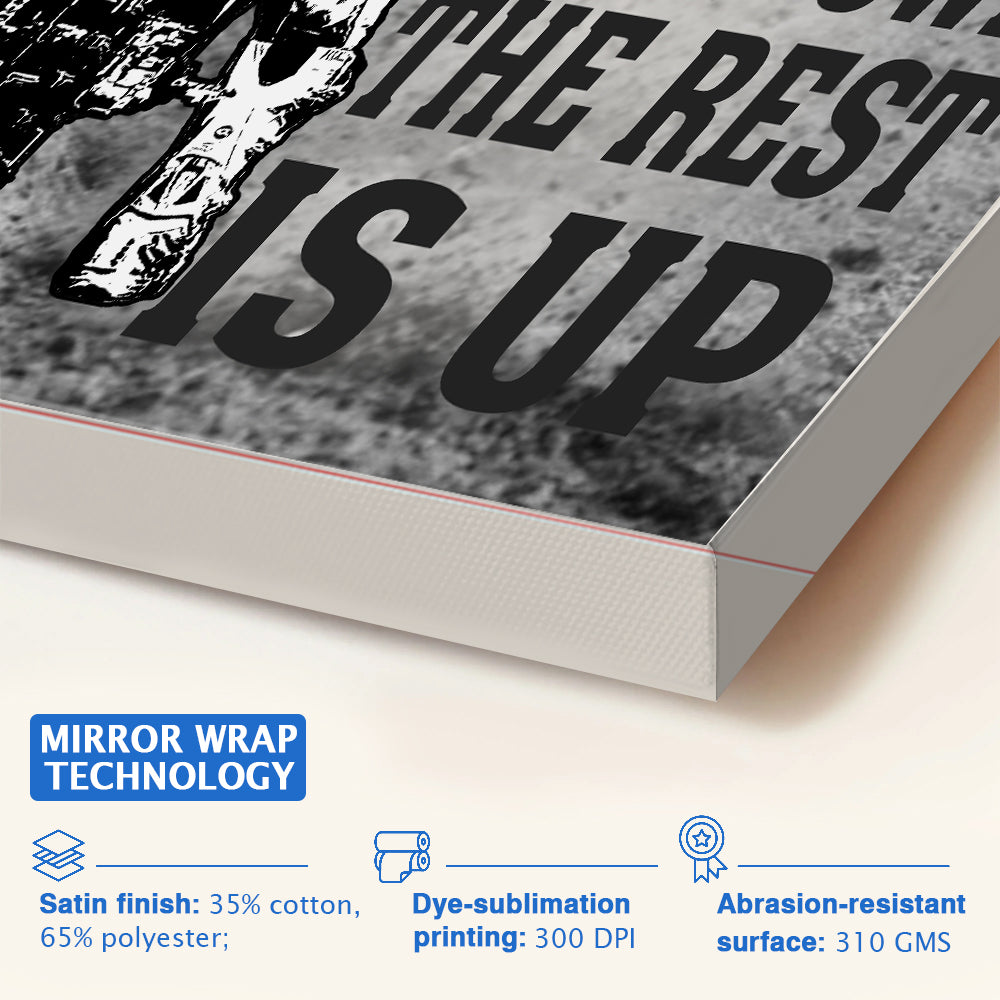 Motocross Poster Canvas When Life Gets You Down Remember It is One Down the Rest is Up Gift For Dirt Bike Rider Motocross Lovers H2511