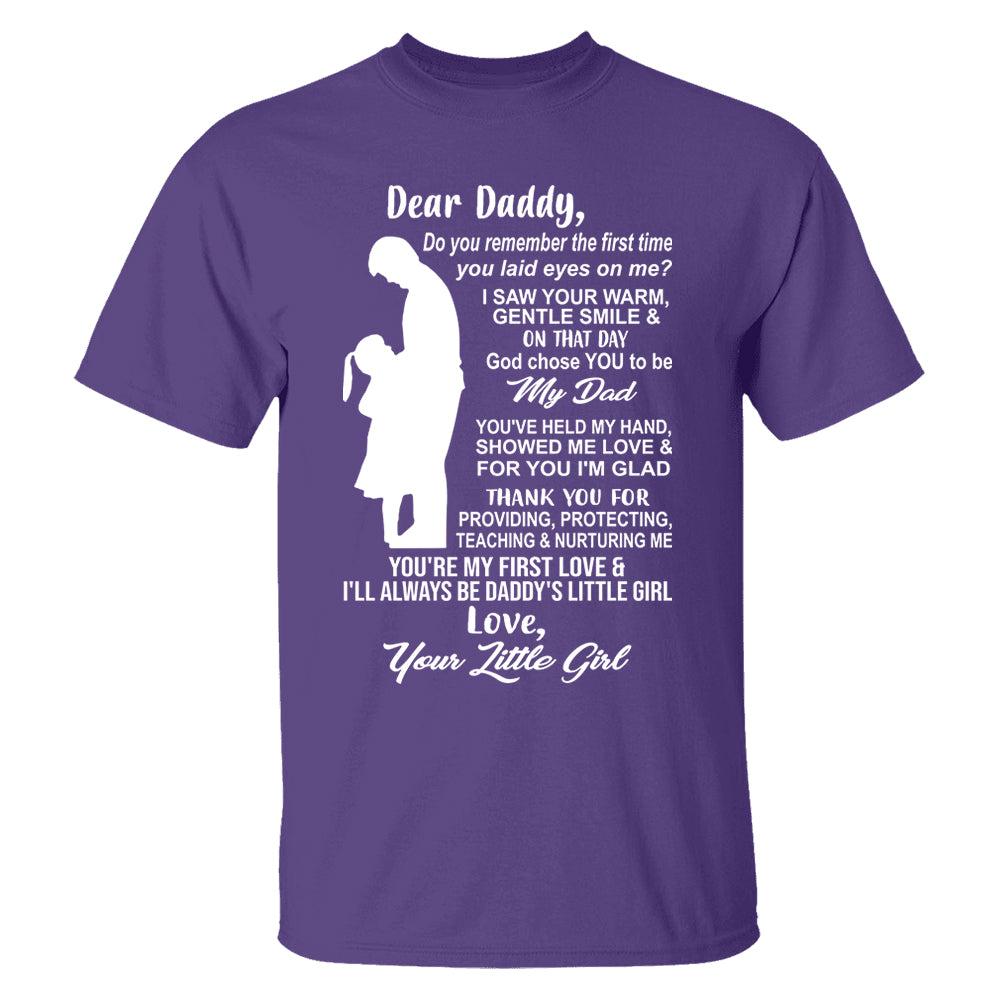 Dear Daddy Shirt Perfect Gift For Dad
