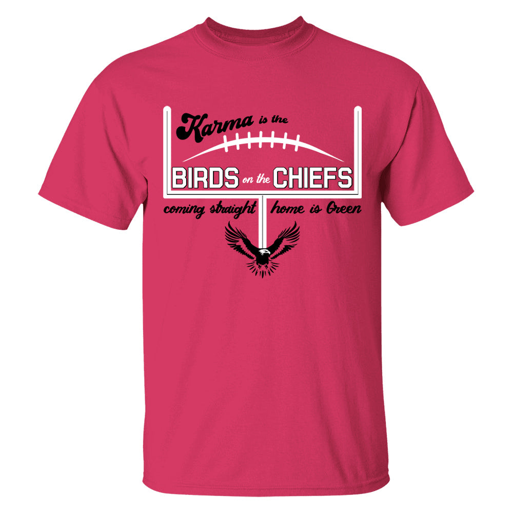 Karma Is The Birds On The Chiefs Coming Straight Home In Green Shirts Tu20
