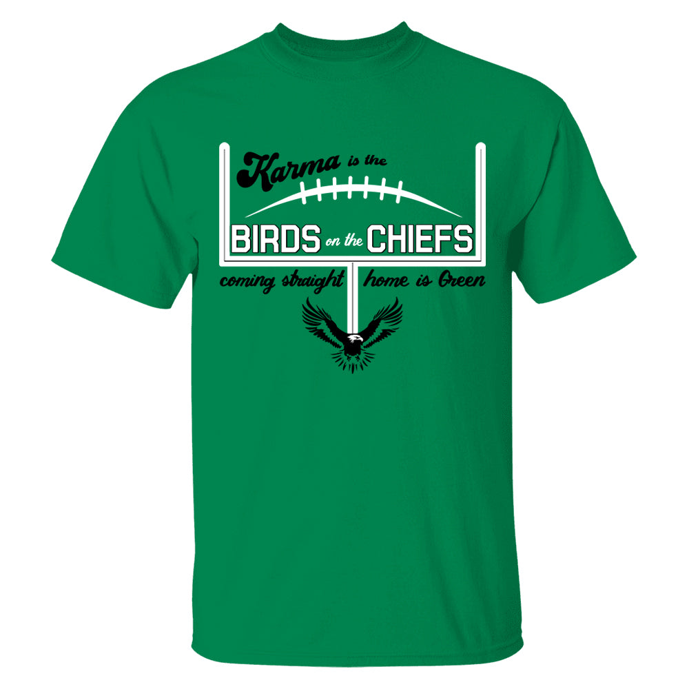 Karma Is The Birds On The Chiefs Coming Straight Home In Green Shirts Tu20