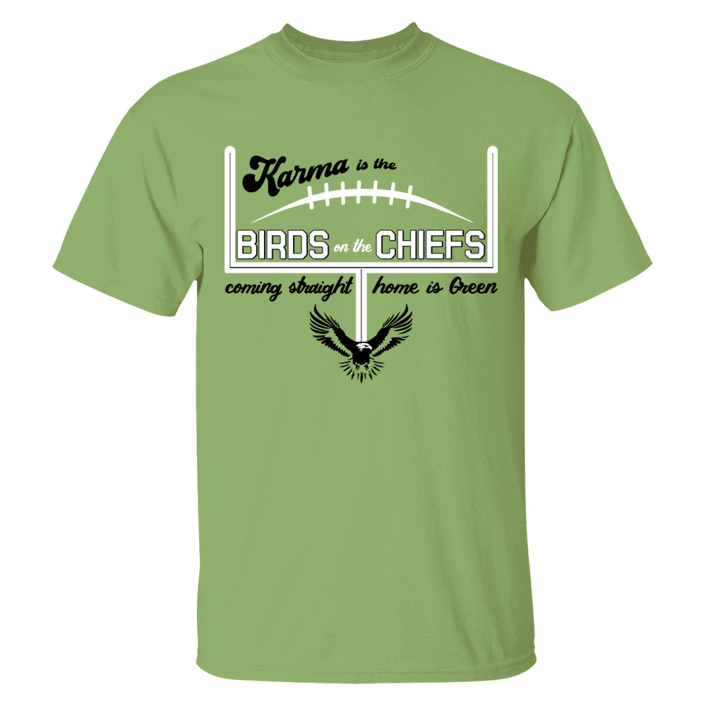Karma Is The Birds On The Chiefs Coming Straight Home In Green Shirts Tu20