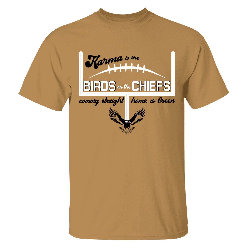 Karma Is The Birds On The Chiefs Coming Straight Home In Green Shirts Tu20