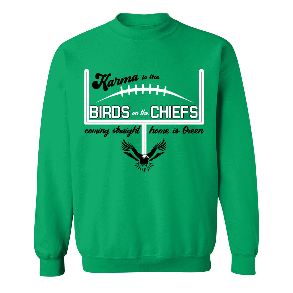 Karma Is The Birds On The Chiefs Coming Straight Home In Green Shirts Tu20