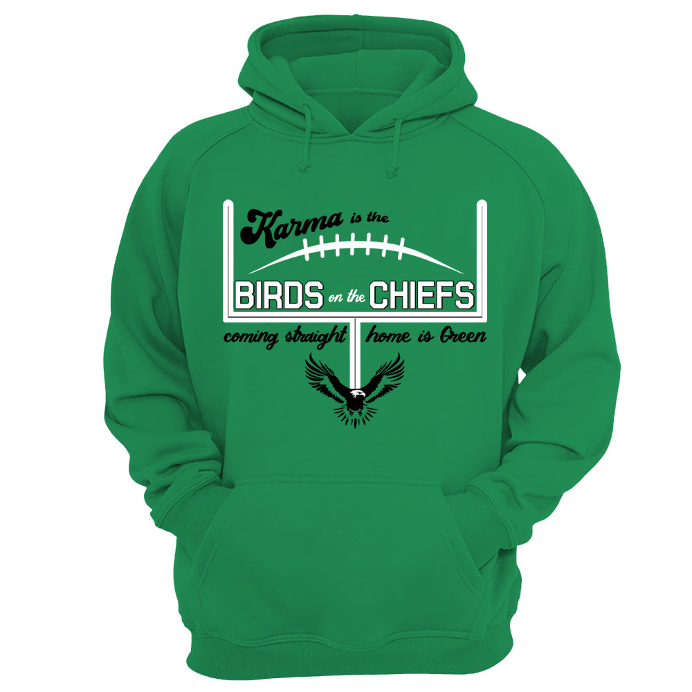 Karma Is The Birds On The Chiefs Coming Straight Home In Green Shirts Tu20