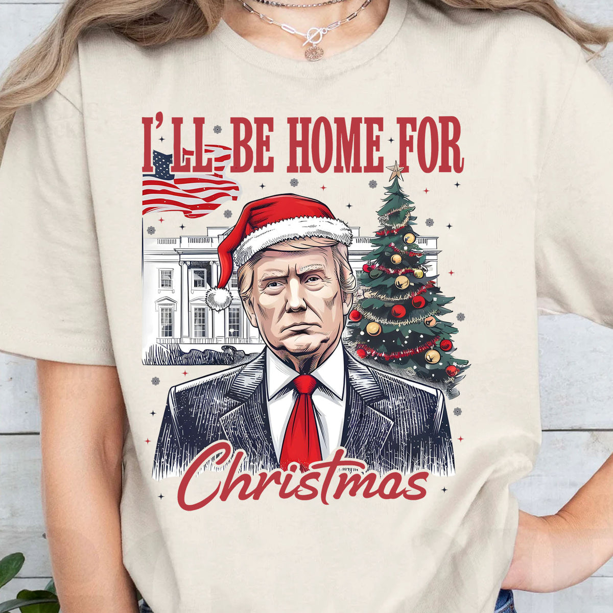 I'll Be Home For Christmas Shirt