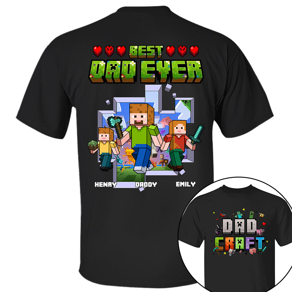 Custom Dadcraft Shirt Gift For Father's Day - N3005 VH01