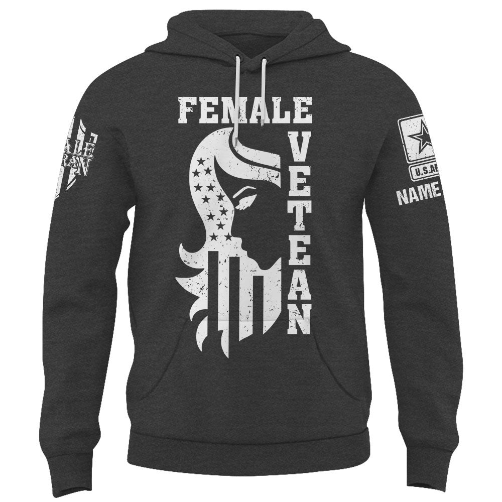 Personalized Shirt Female Veteran Custom All Branch Mom Grandma Veteran K1702
