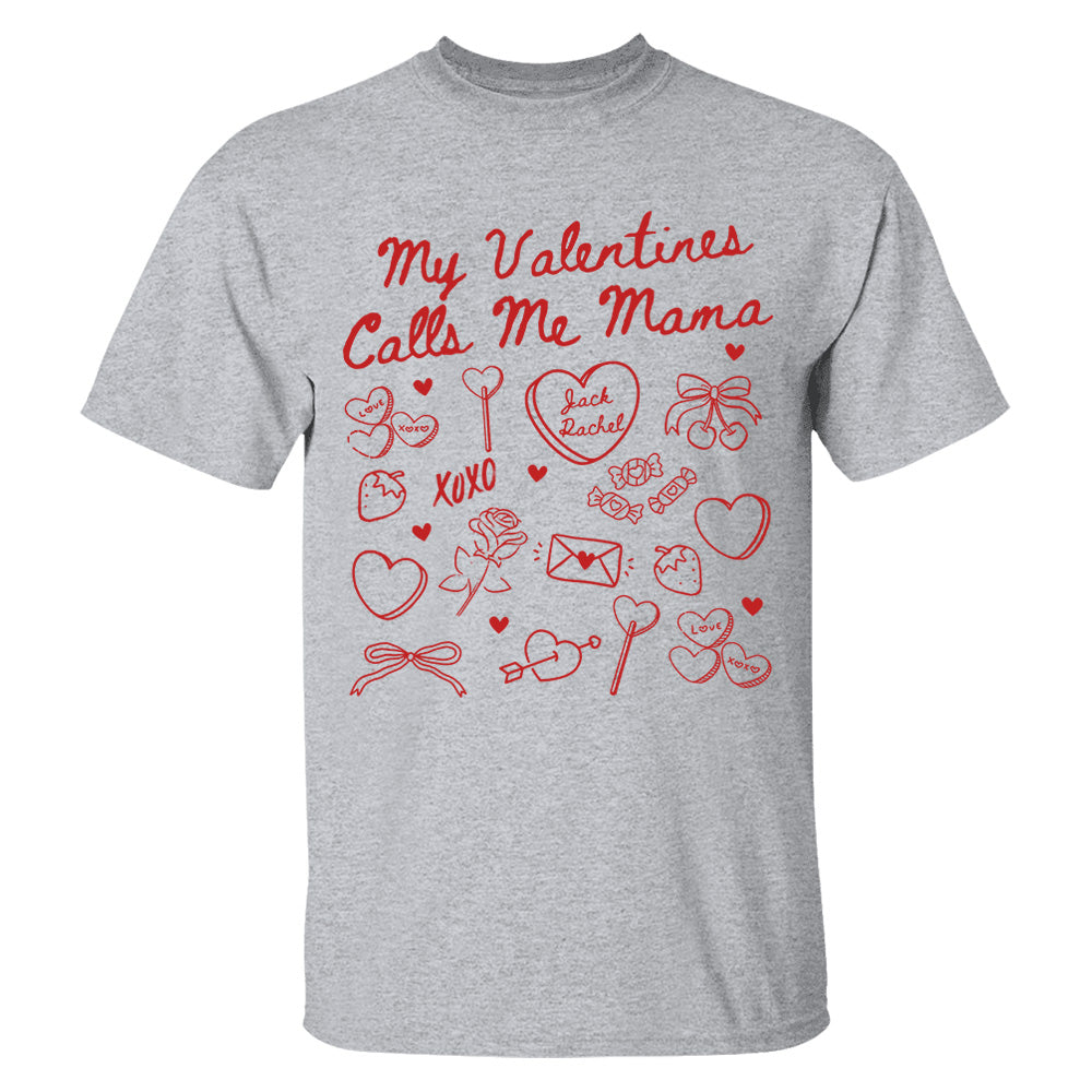 Valentines Mom Shirt Gift for Mom Valentines Day Mama Tee My Valentines Call Me Mama Gift For New Mom Tu20