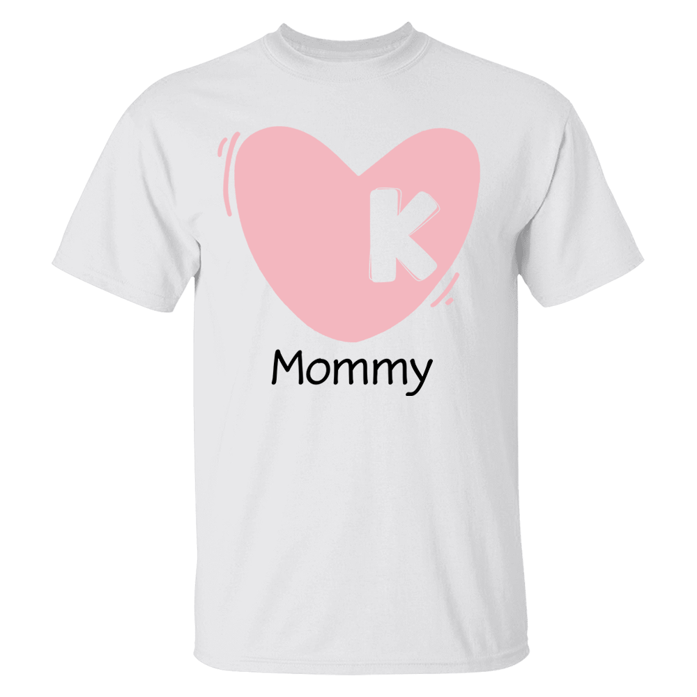 Mommy and Baby Matching T-shirt and Bodysuit Set, Heart Missing Piece, Gift For New Mom