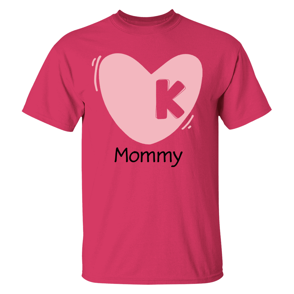 Mommy and Baby Matching T-shirt and Bodysuit Set, Heart Missing Piece, Gift For New Mom