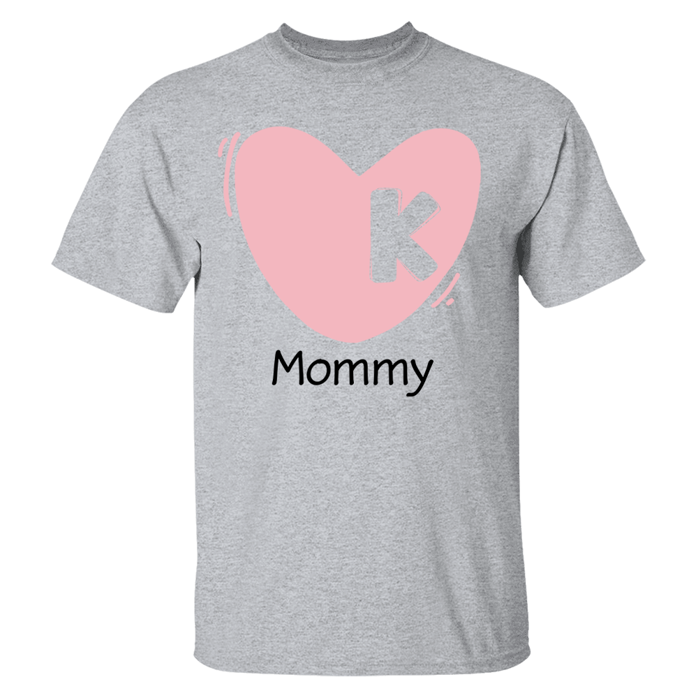 Mommy and Baby Matching T-shirt and Bodysuit Set, Heart Missing Piece, Gift For New Mom
