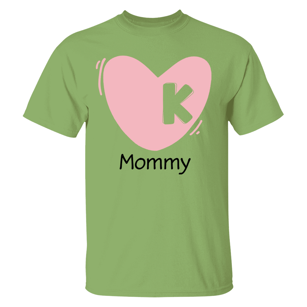 Mommy and Baby Matching T-shirt and Bodysuit Set, Heart Missing Piece, Gift For New Mom