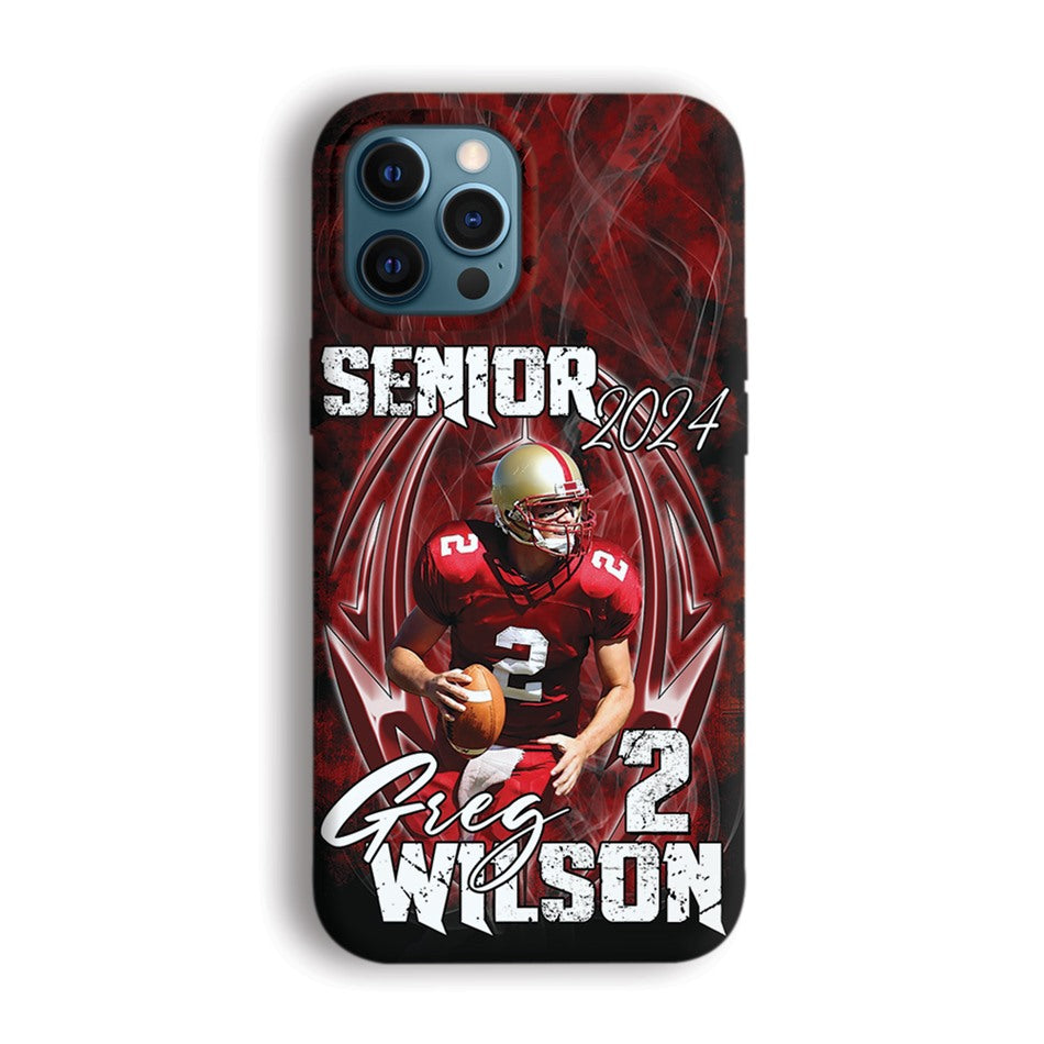Custom Photo Football Phone Case For Football Family Game Day Shirt H2511