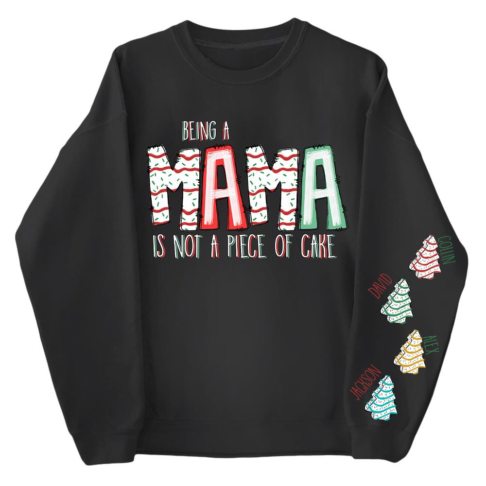 Personalized Being A Nana Is Not A Piece Of Cake Shirt For Grandma Nh00