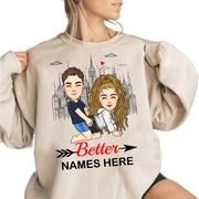 Better - Personalized Shirt For Couple