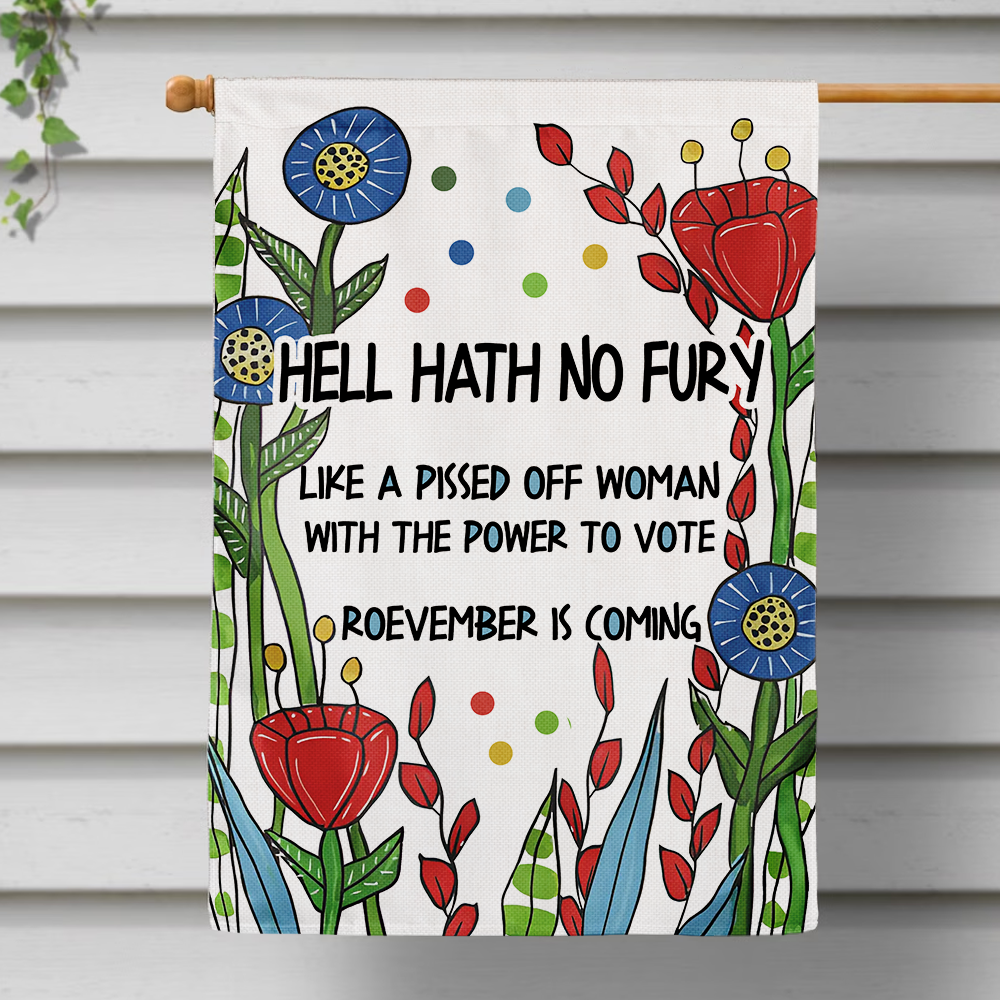 Hell Hath No Fury Flag