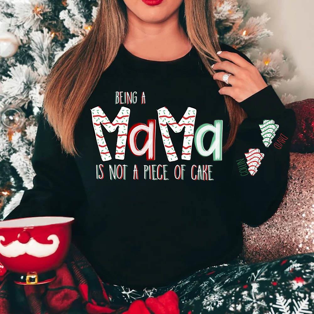 Personalized Being A Nana Is Not A Piece Of Cake Shirt For Grandmas New