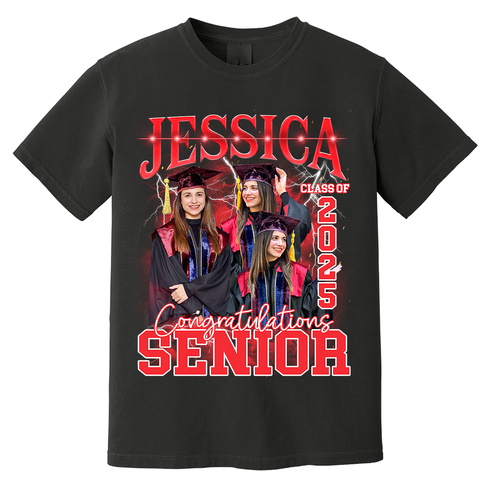 Custom Graduation T Shirt, Vintage Custom Funny Rap Shirt, Custom Photo Vintage T Shirts, Custom Family Graduation Shirt