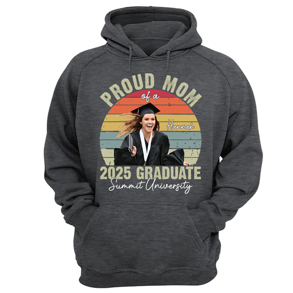 Personalized Graduation Shirt, Custom Photo For Family Member