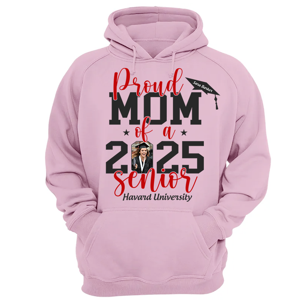 Personalized 2025 Graduation Shirts, Custom Photo For Family Member