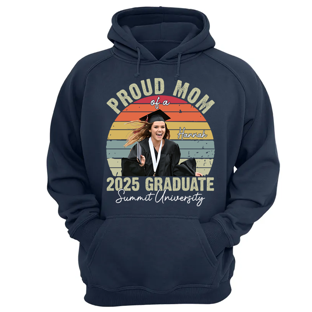 Personalized Graduation Shirt, Custom Photo For Family Member