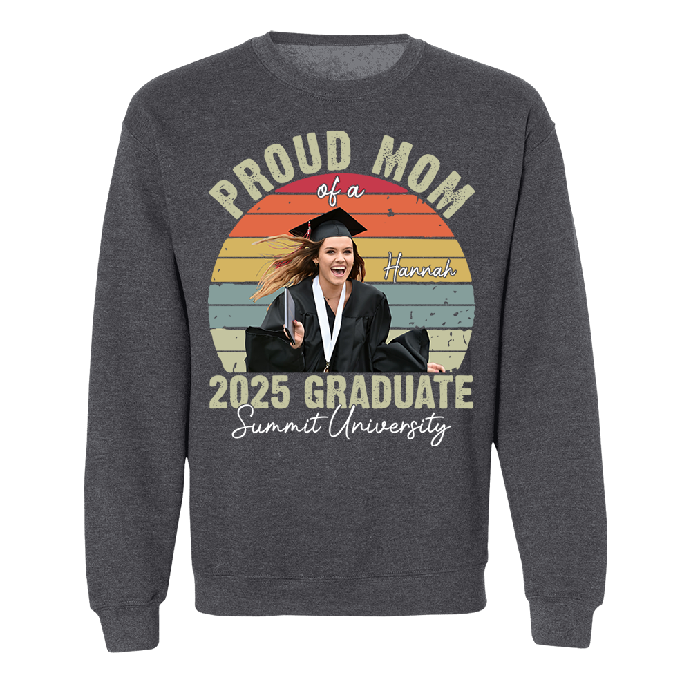 Personalized Graduation Shirt, Custom Photo For Family Member