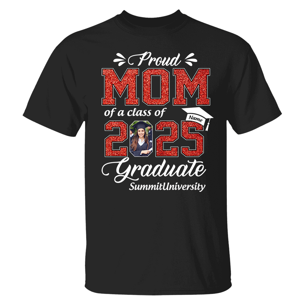 Personalized Graduation Shirts Custom Graduation Shirt Class of 2025 Family Gifts For Family Member Graduation Shirt Proud Family Shirt K1702