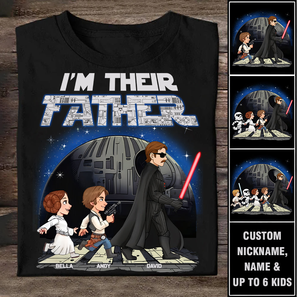 I Am Their Father - Personalized Shirt Gift For Dad Hv01