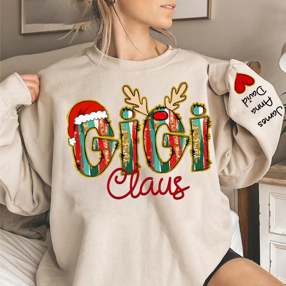 Love Grandmalife Shirt -  Personalized Shirt For Nana Mimi - Custom Kid Names NA04 Nh00