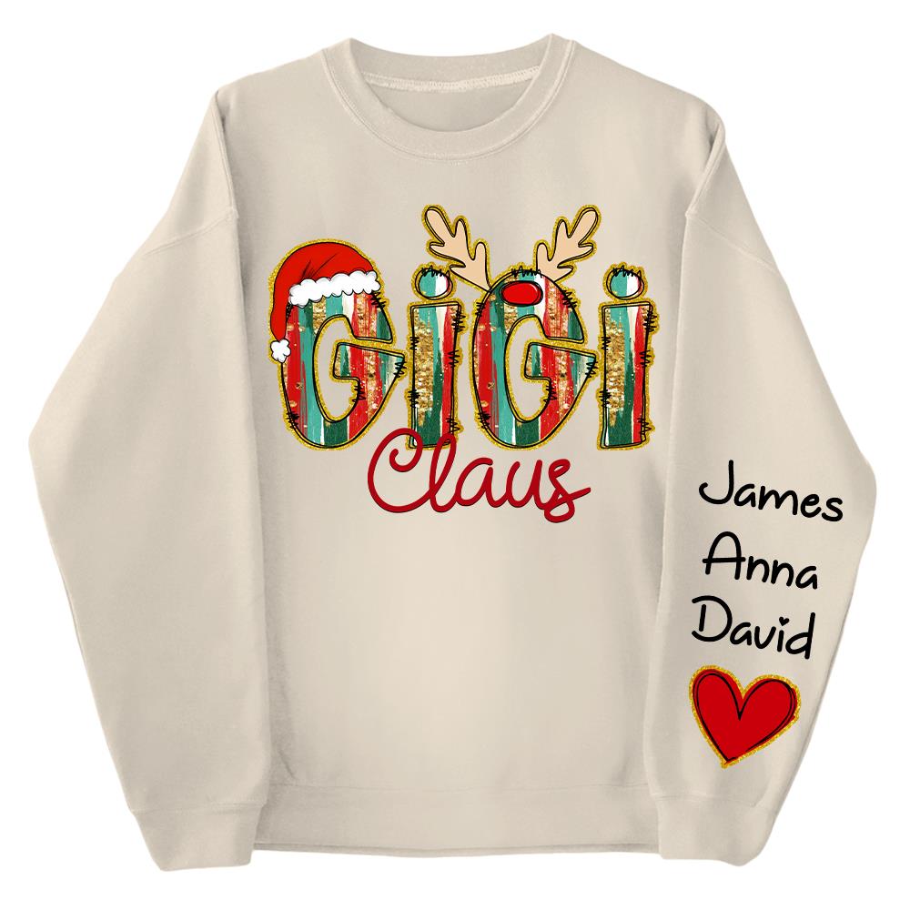 Love Grandmalife Shirt -  Personalized Shirt For Nana Mimi - Custom Kid Names NA04 Nh00