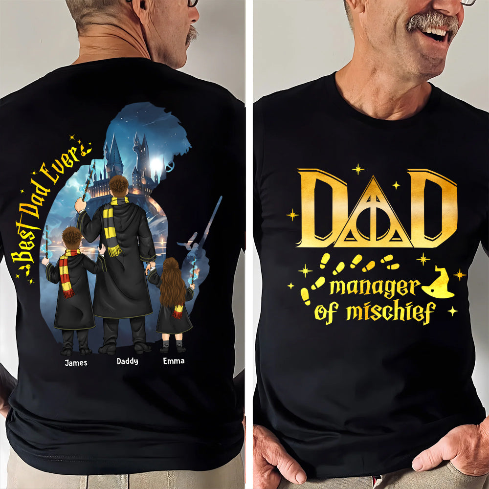 Best Dad Ever - Personalized Shirt For Dad