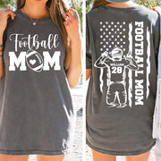 Personalized Football Mom Shirt - Custom Football Mom Gift Football Shirt