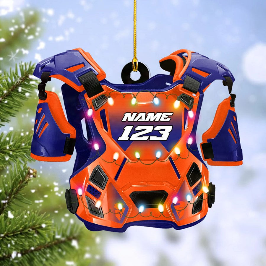 Motocross Youth Guardian Chest Protector Custom Ornament Gift For Motocross Rider H2511 Trna