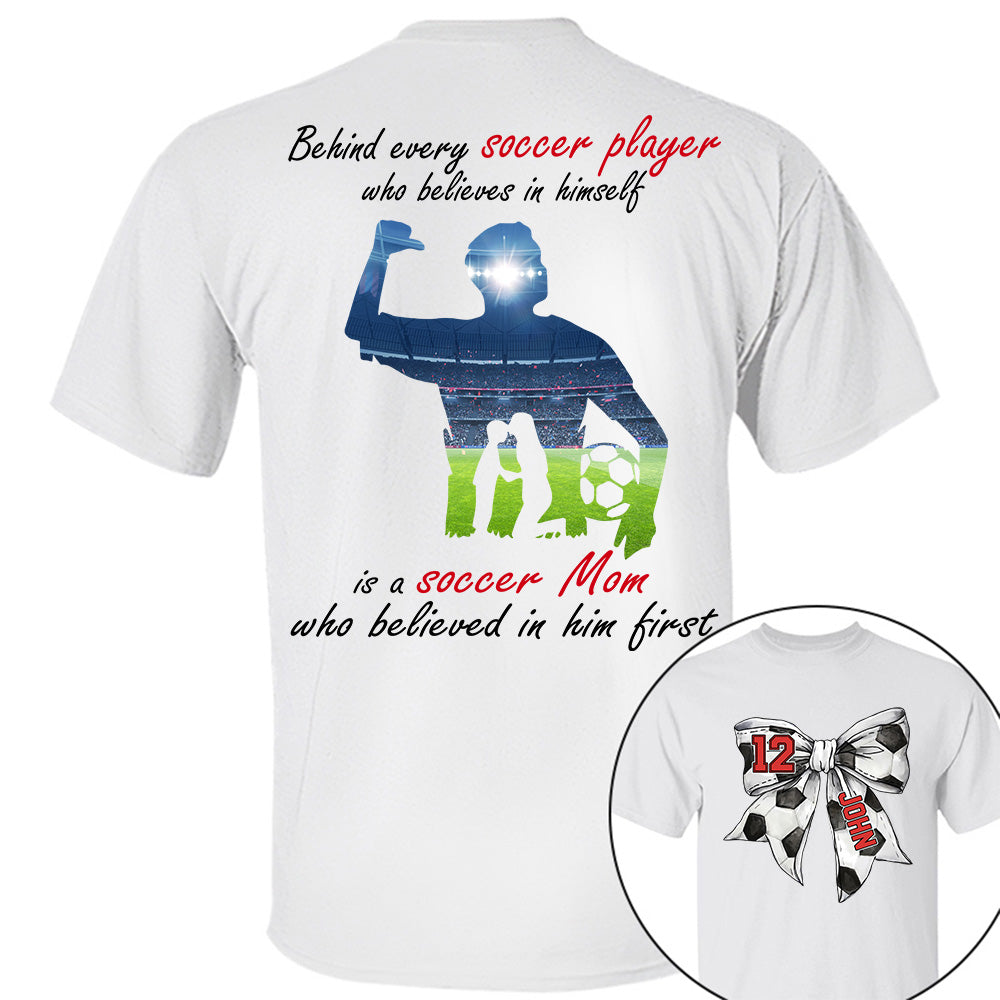 Soccer Mom Shirt, Personalized Soccer Shirt, Gift For Soccer Lover A2110 Do99