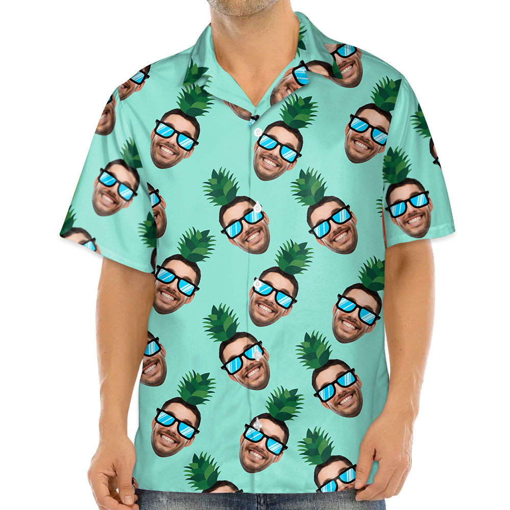 Funny Custom Face Hawaiian Shirt