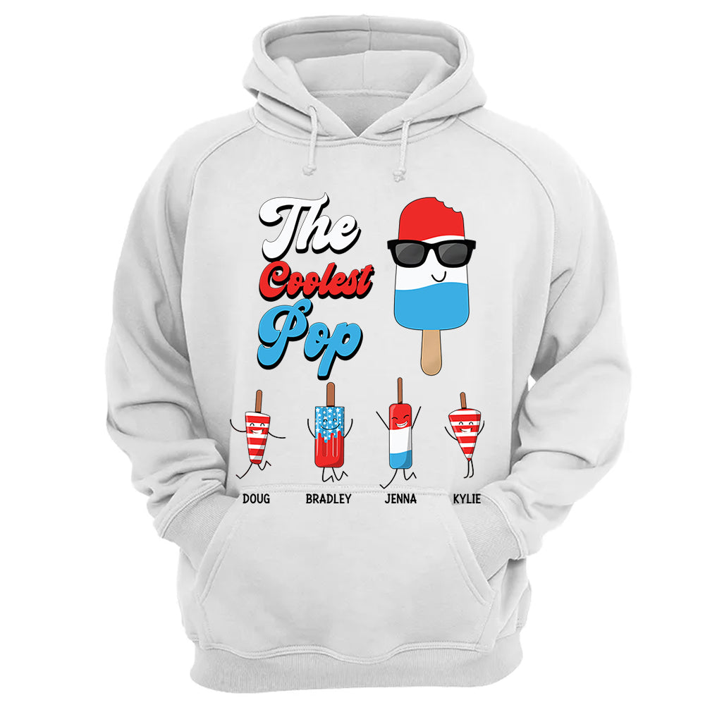 Custom The Coolest Pop 4th Of July T-Shirt