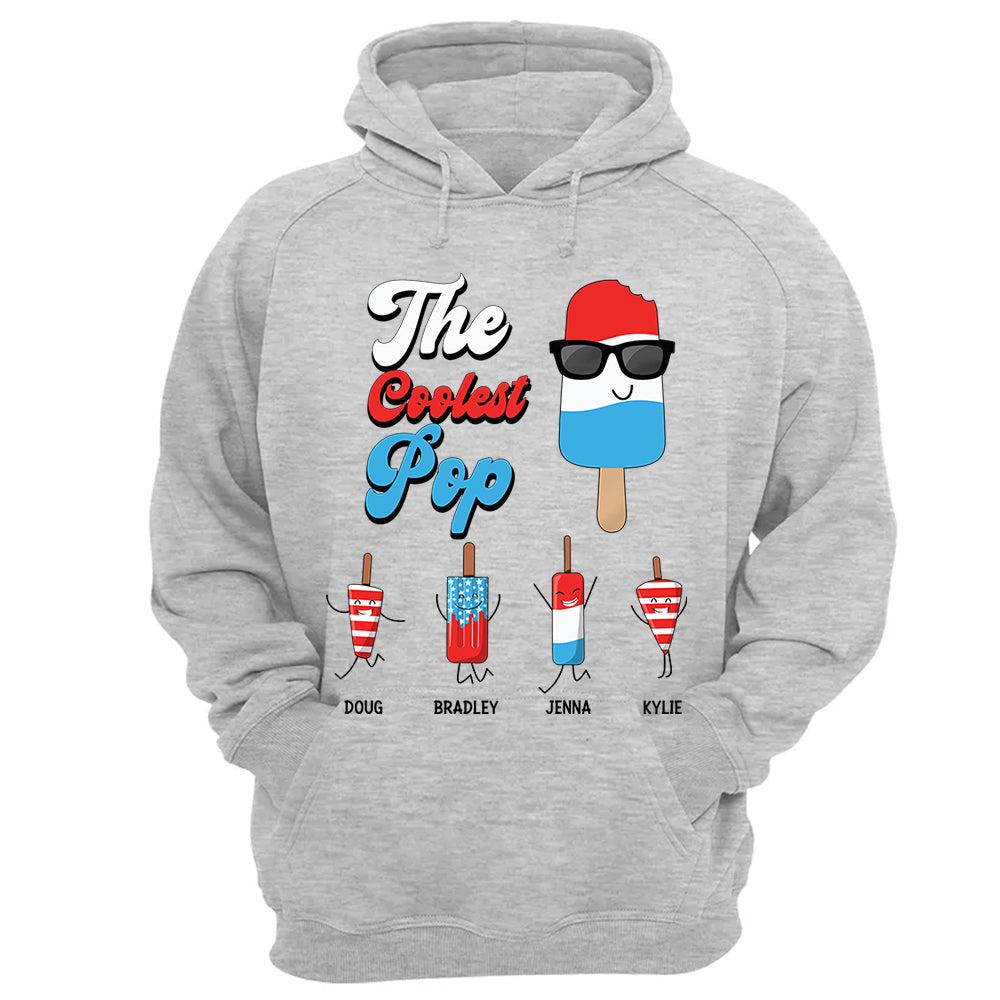 Custom The Coolest Pop 4th Of July T-Shirt
