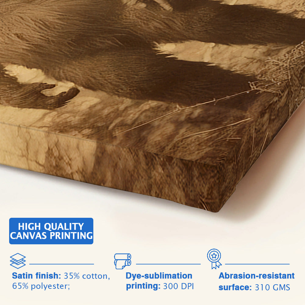 Bigfoot Saw Me But Nobody Believes Him Vintage - Personalized Poster Canvas DO98