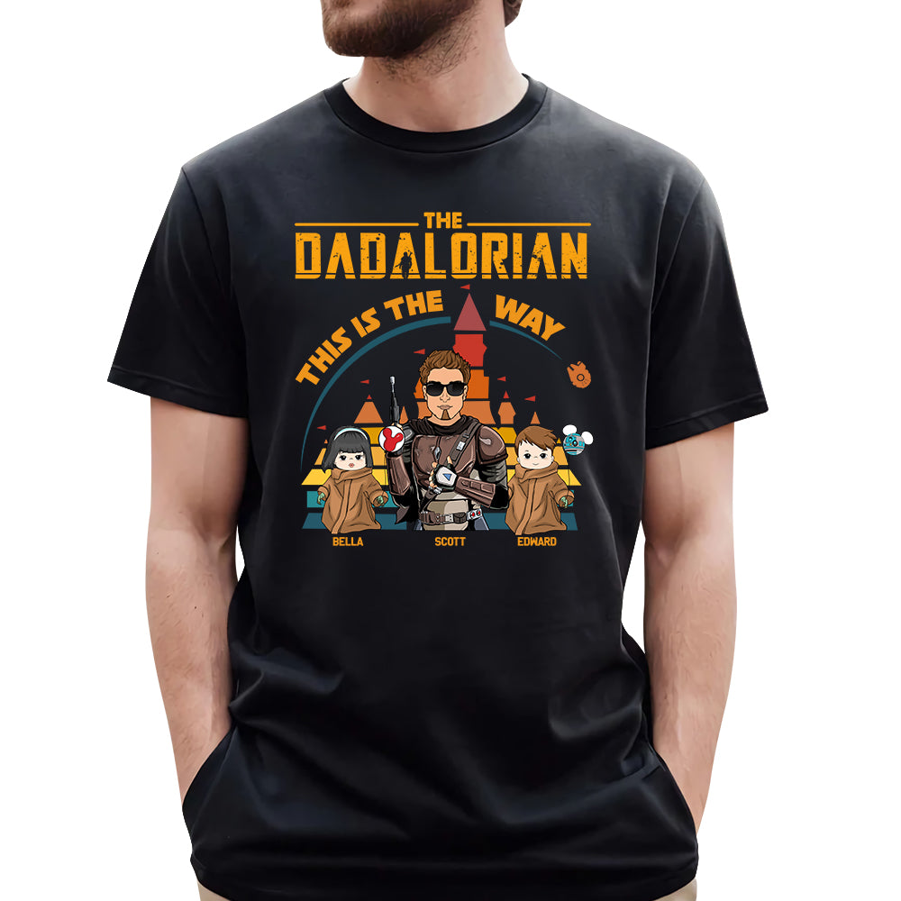 The Dadalorian - Personalized Shirt For Dad