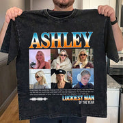 Custom Your Own Bootleg Rap Tee Shirts, Custom Your Text Vintage Shirt, Gift For Him, Birthday Valentine Gift For Boyfriend, Husband