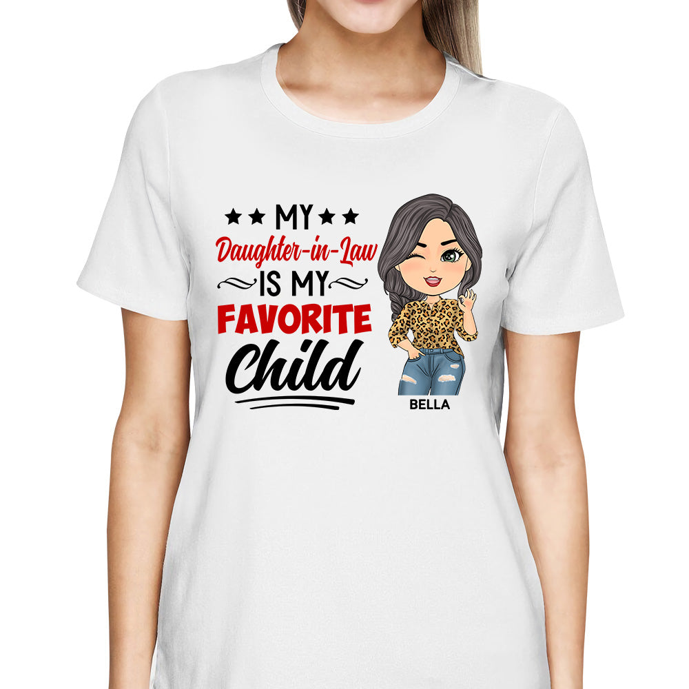 Personalized My Son In Law Is My Favorite Child Shirt Gift For Mother In Law Gift Mother Day's K1702