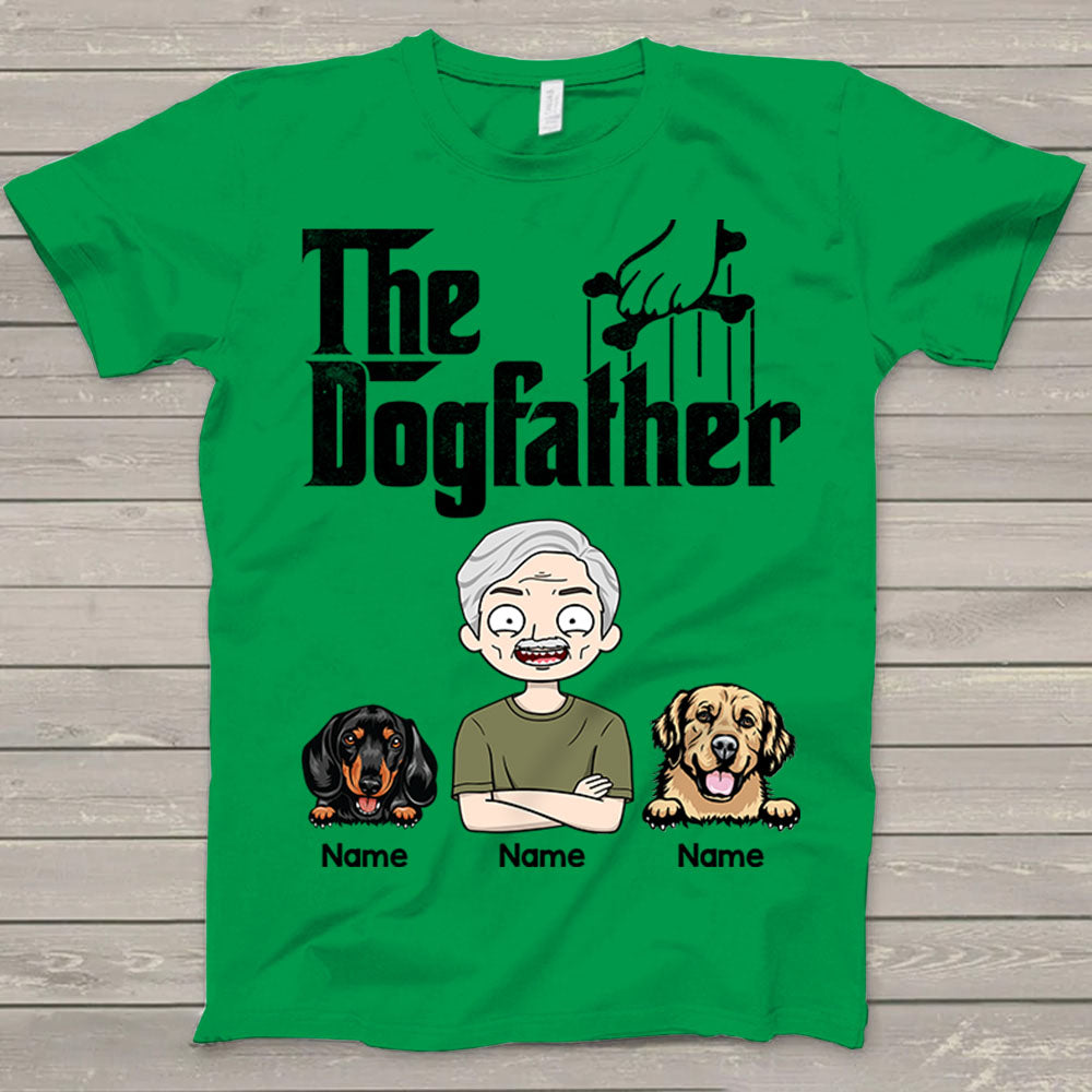 The Dog Fathers Personalized T-Shirt For Dog Dad