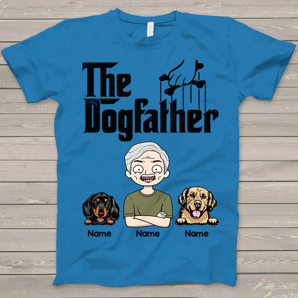 The Dog Fathers Personalized T-Shirt For Dog Dad